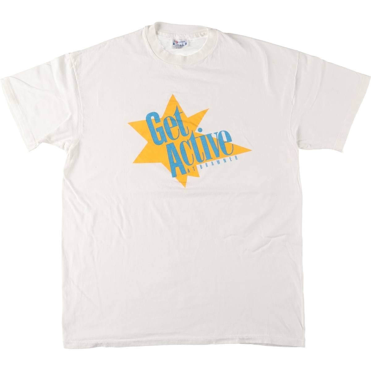 古着 90年代 ヘインズ Hanes BEEFY-T プリントTシャツ USA製 メンズXL相当 ヴィンテージ/eaa549690