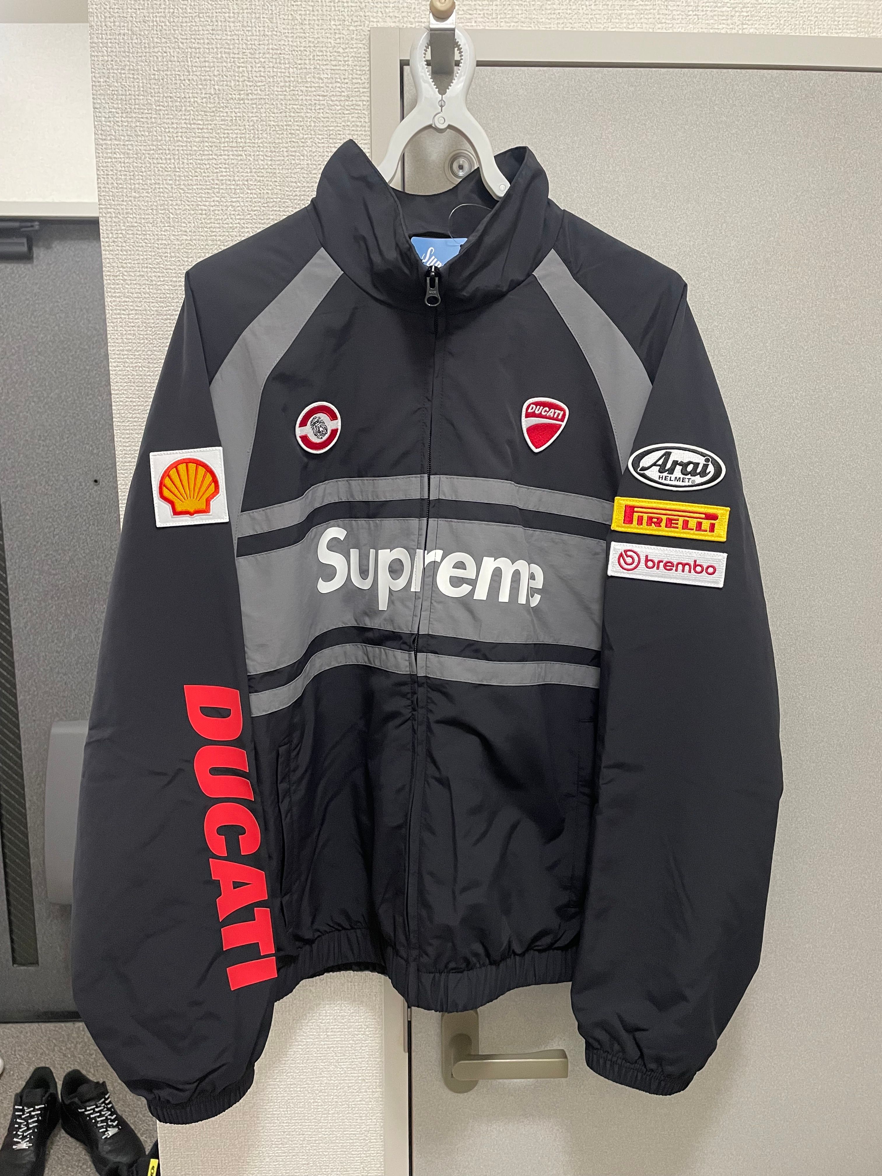 Supreme x Ducati Track Jacket "Black"