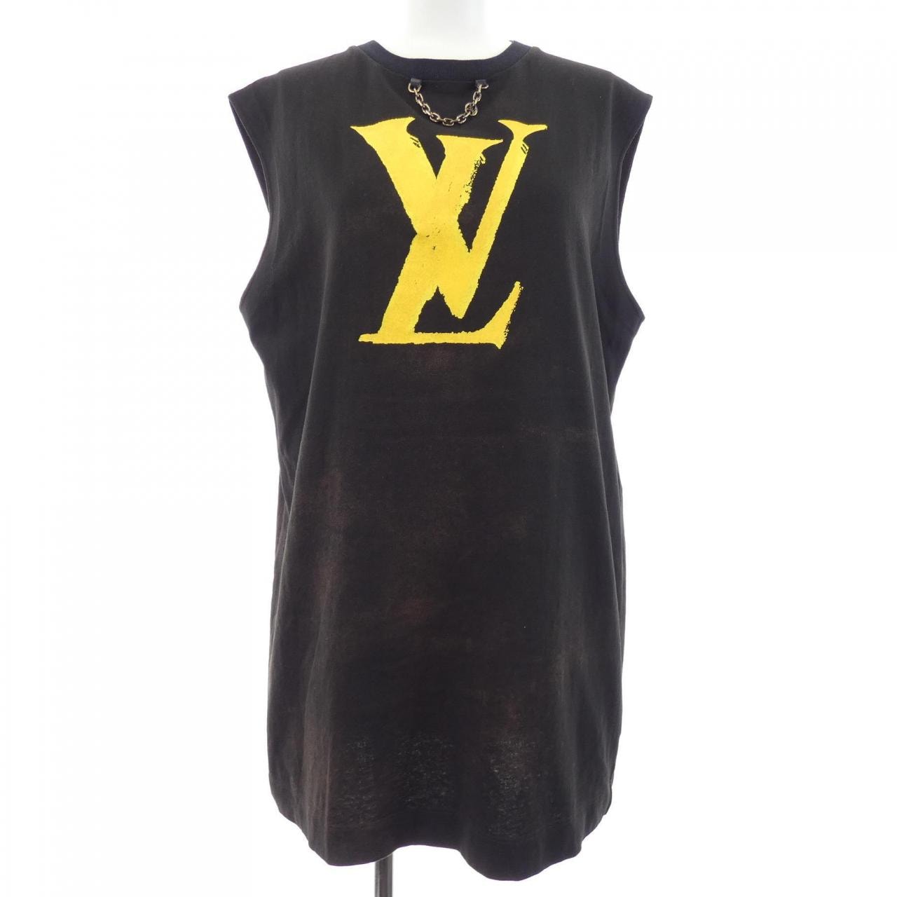 ルイヴィトン LOUIS VUITTON グラフィックLVプリントタンクドレス FQJD13IIX ワンピース