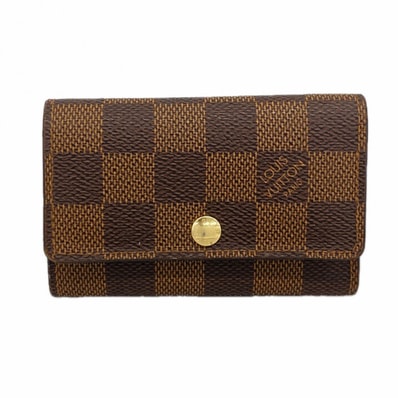 ★SALE【6fd4722】ルイヴィトン キーケース ダミエ ミュルティクレ6 N62630 エベヌ【中古】メンズ レディース ユニセックス
