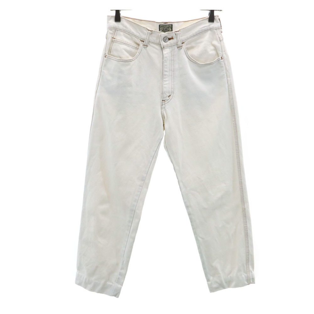 Levi's リーバイス 90s 636 シルバータブ オールド テーパードデニムパンツ ホワイト
