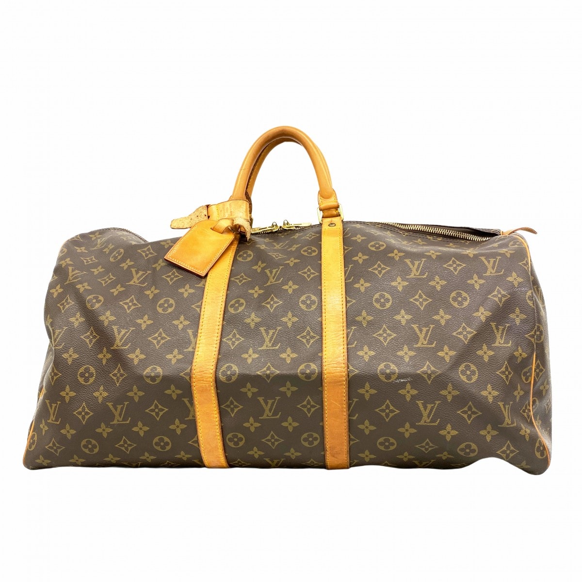 【6dd5454】ルイヴィトン ボストンバッグ モノグラム キーポル55 M41424 ブラウン【中古】メンズ レディース ユニセックス