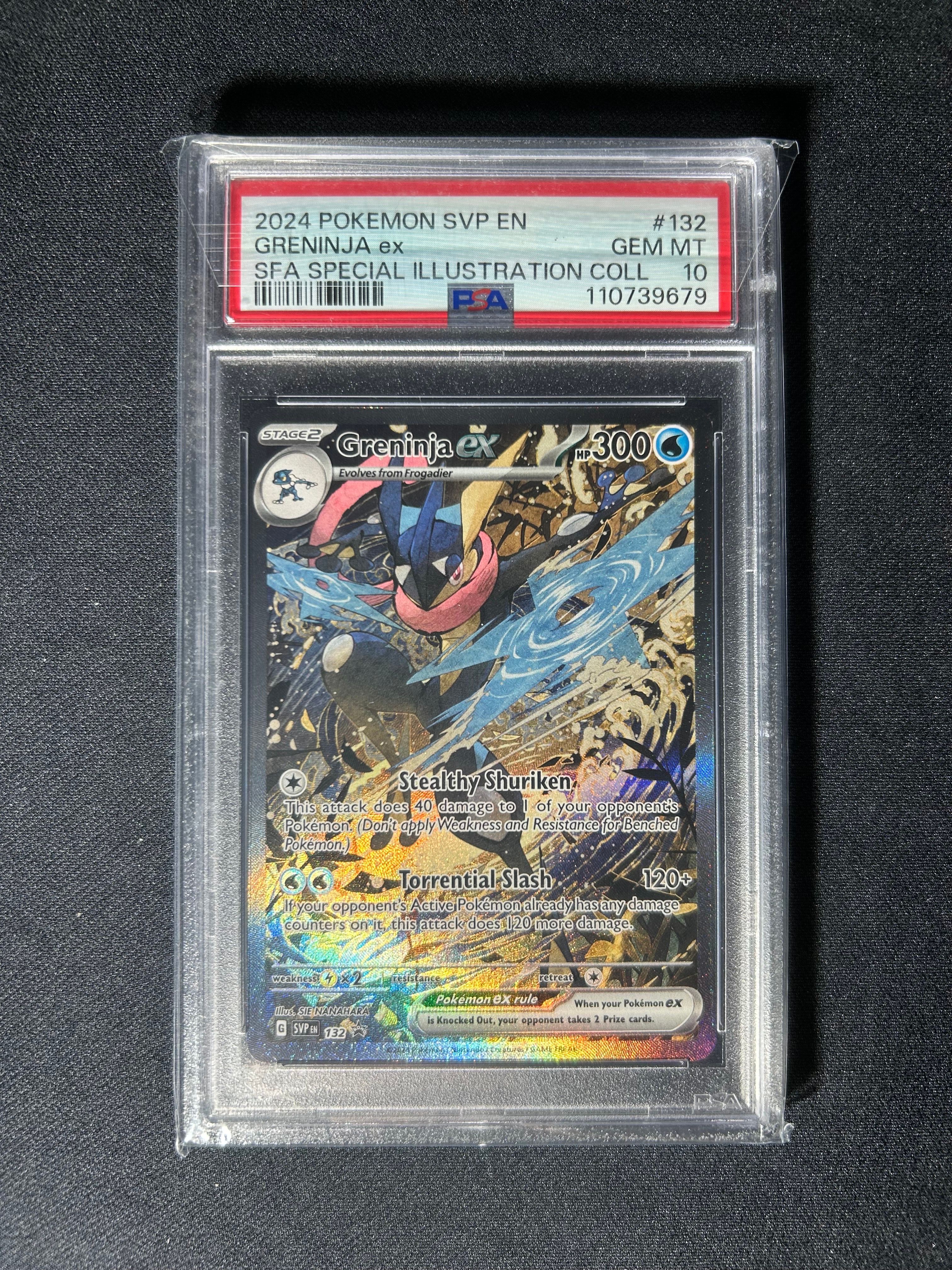 ゲッコウガex P [SVP EN 132]【英語版】(スカーレット&バイオレット「シュラウデッドフェイブル ゲッコウガex スペシャルイラストレーション コレクション」)
