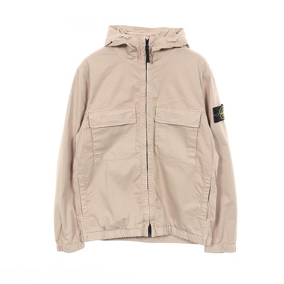 ストーンアイランド STONE ISLAND フード付き ジャケット ブルゾン 衣料品 アウター コットン メンズ ベージュ系 L1S154100077S0A10V00 【新品】