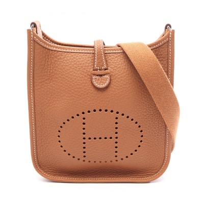 エルメス HERMES エヴリンアマゾンTPM ゴールド ショルダーバッグ バッグ トリヨンクレマンス トリヨンクレマンス C刻印(2018年製造) レディース ブラウン系 【中古】