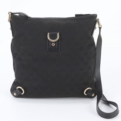 ■美品 グッチ GGキャンバスアビー 131326 ショルダーバッグ