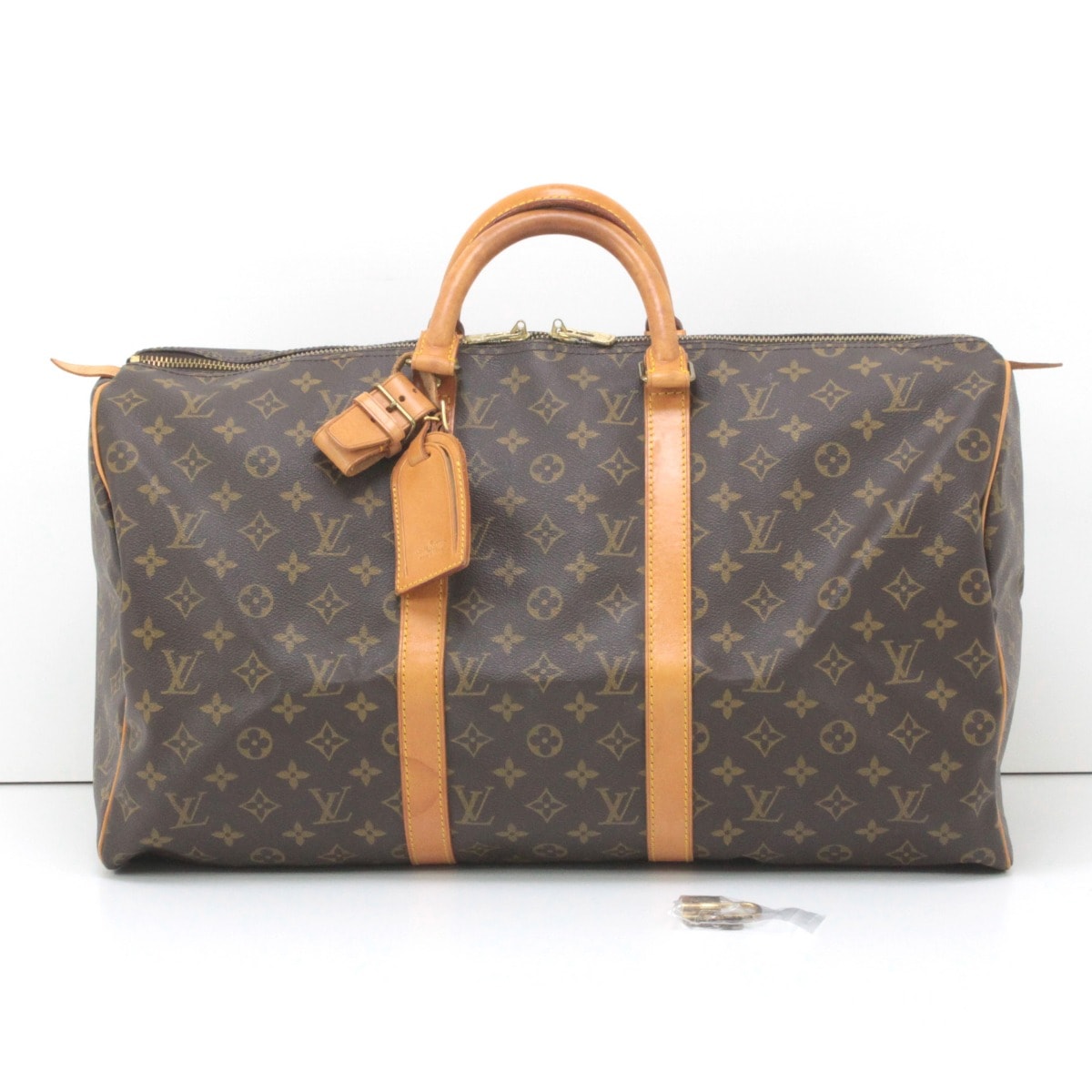 $$ LOUIS VUITTON ルイヴィトン モノグラム キーポル 50 ボストンバッグ M41426