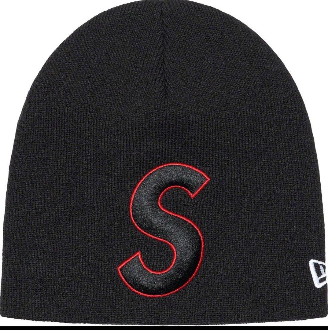 Supreme New Era S Logo Beanie "Black" (23SS)