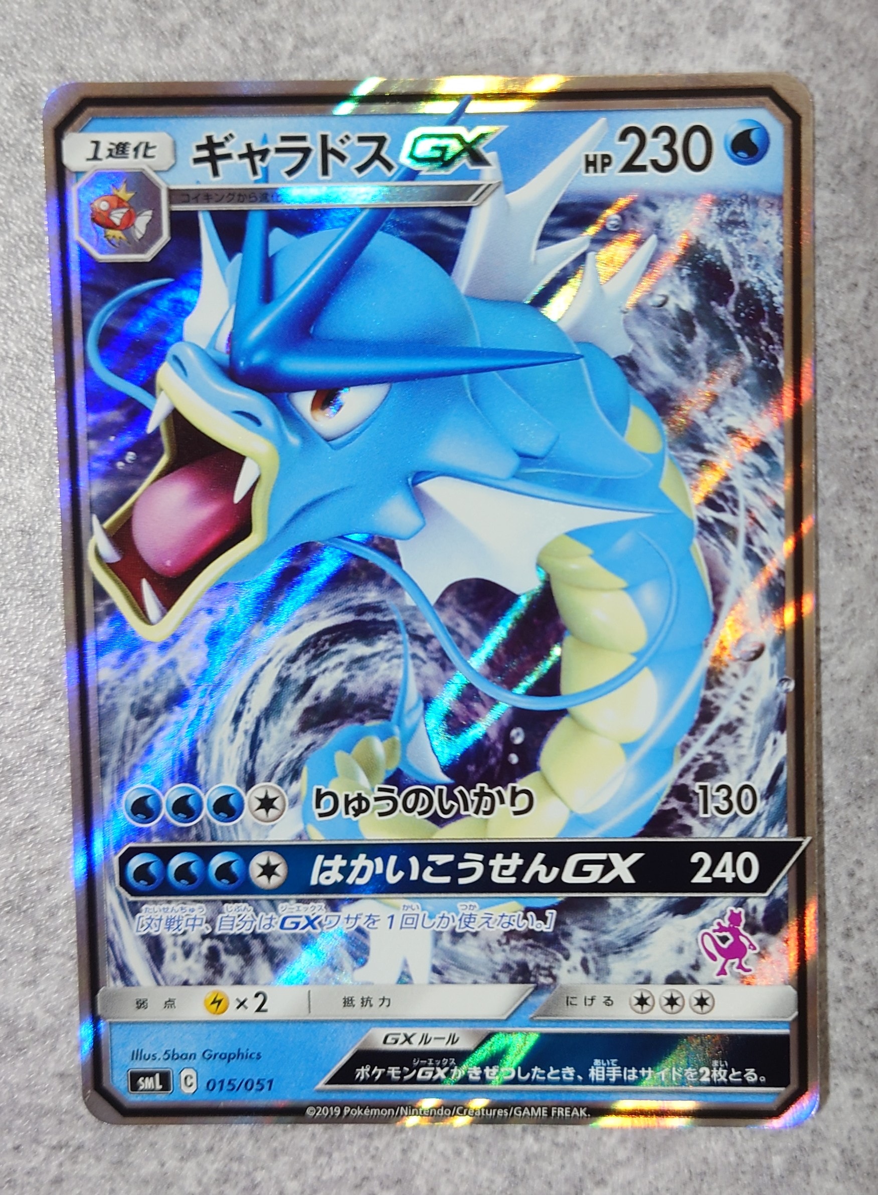 ギャラドスGX [SML 015/051](サン&ムーン「ファミリーポケモンカードゲーム」)