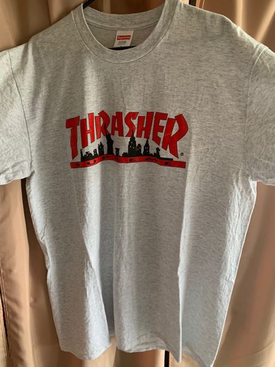 Supreme / Thrasher® Skyline Tee "Ash Grey"