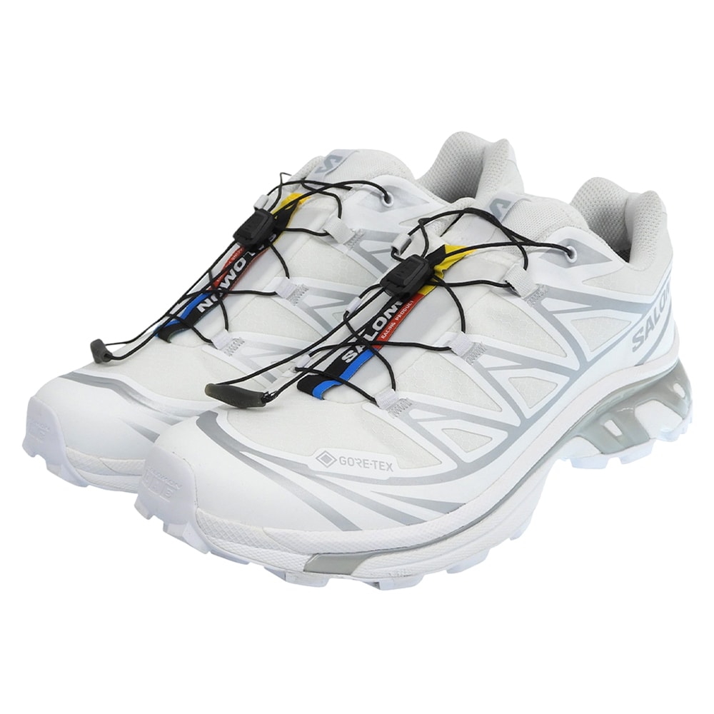 サロモン 美品 XT-6 GORE-TEX ローカットスニーカー シューズ メンズ ホワイト 26.5cm 475811 8.5(US)