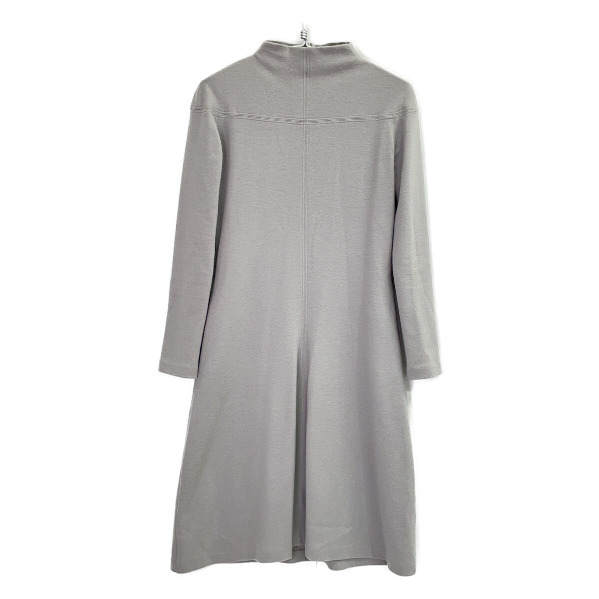 ジルサンダー JSPN710003 グレー ウール ワンピース 34