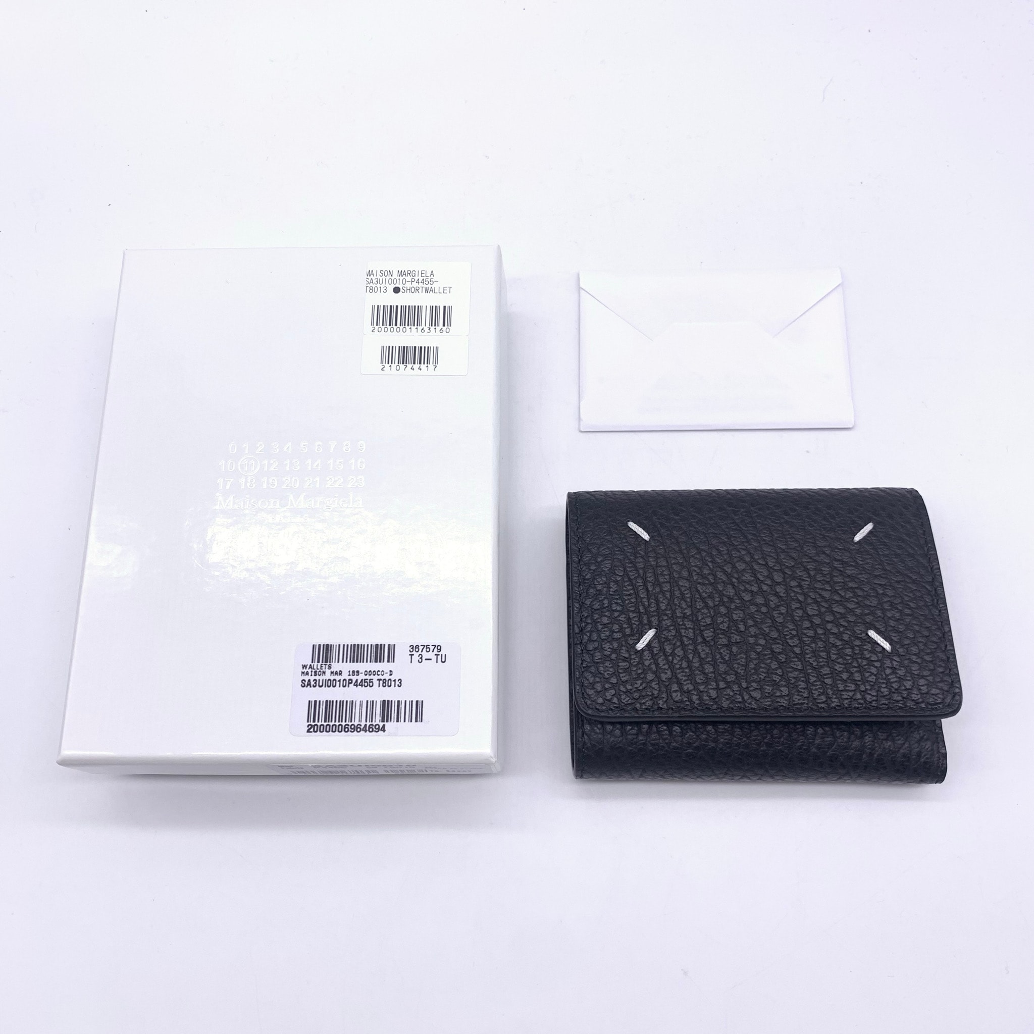 Maison Margiela Leather Envelope Wallet "Black"