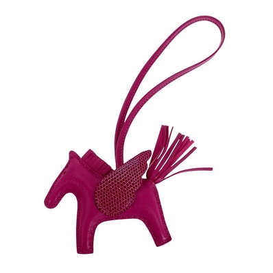 エルメス ロデオチャーム ペガサスPMタッチ ローズパープル【中古】【Aランク】