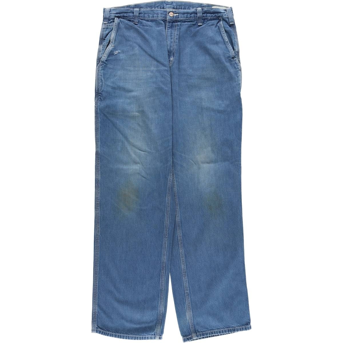 古着 カーハート Carhartt Dungaree Fit デニムペインターパンツ メンズw36相当/eaa569447