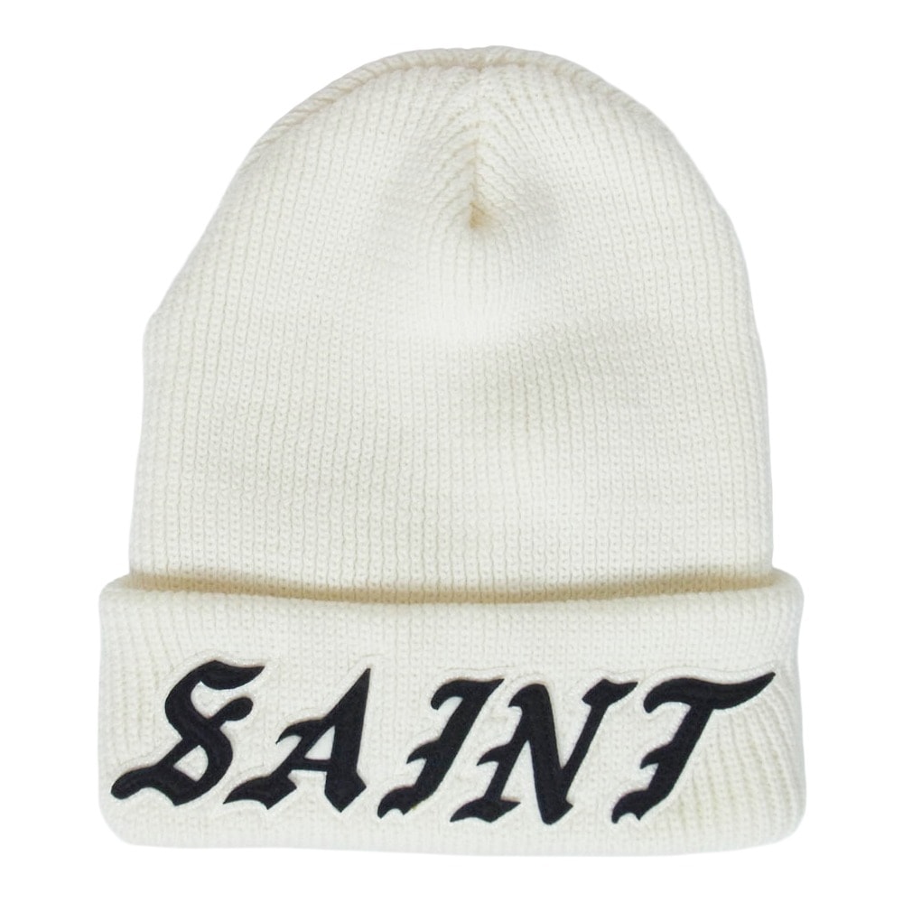 新品未使用　即購入可能　セントマイケル　ニット帽　ビーニー A (未使用に近い)】SAINT MICHAEL セントマイケル 帽子 26SS SM-MK8