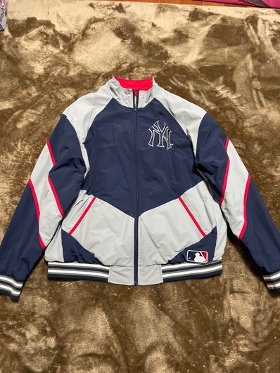 Supreme New York YankeesTM Track Jacket "Navy"