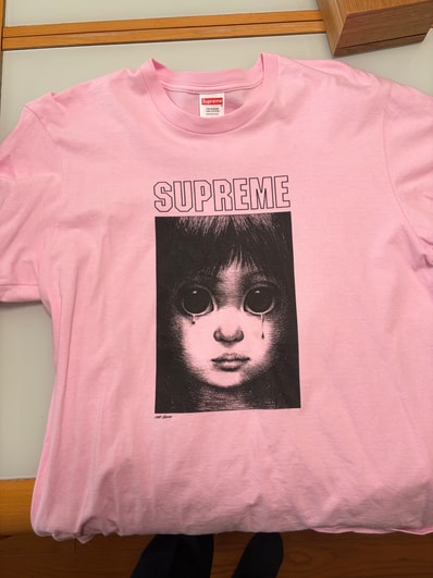 Supreme Margaret Keane Teardrop Tee "Light Pink"