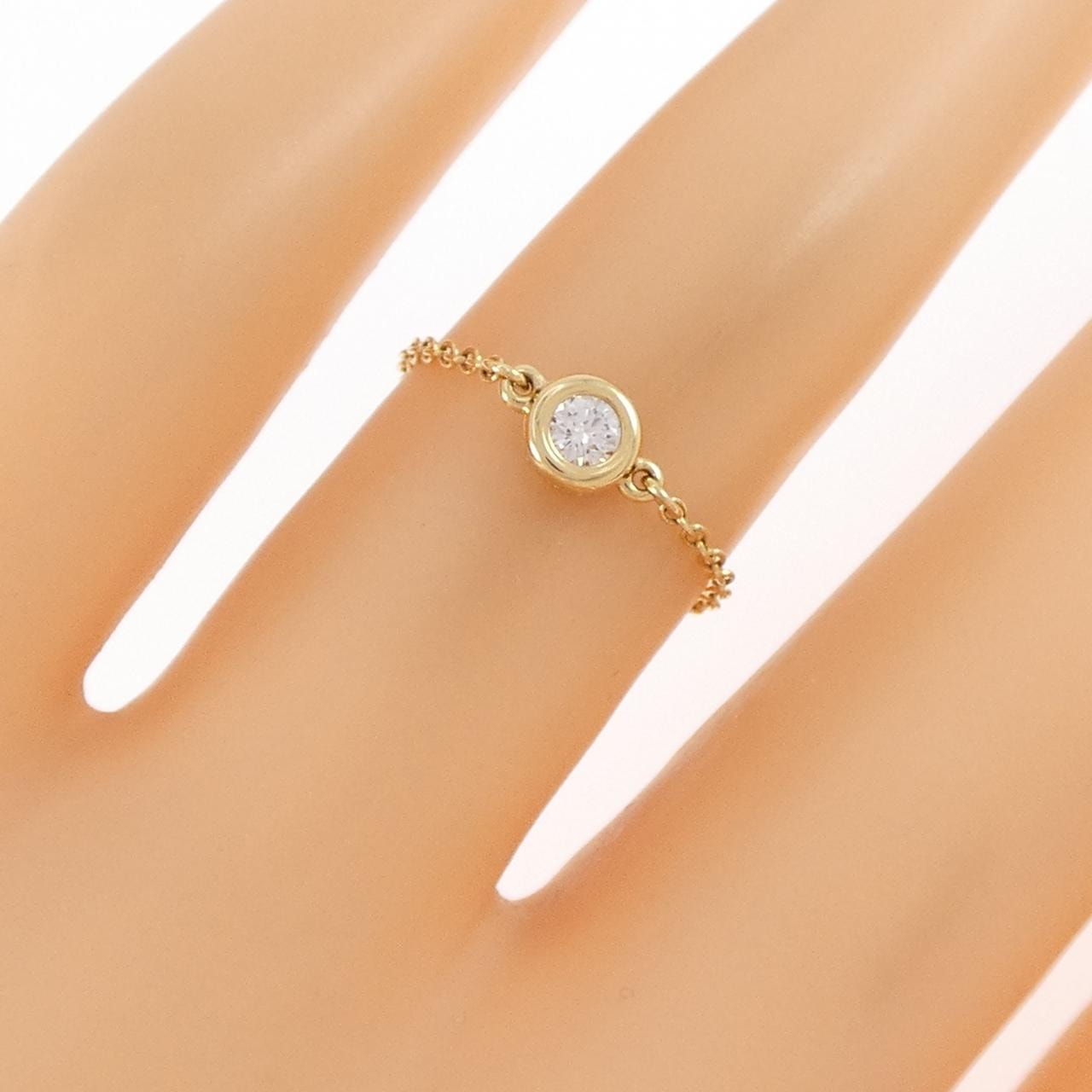 【7月22日まで限定お値下げです！】Tiffany　バイザヤード　リング B (目立った傷や汚れなし)】ティファニー バイザヤード リング 9.0号の