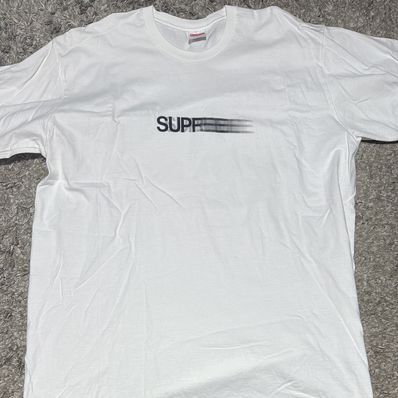 Supreme Motion Logo Tee "White" (23SS)