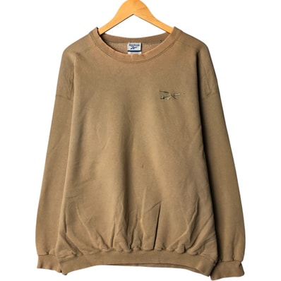 古着 リーボック Reebok ワンポイントロゴスウェットシャツ トレーナー USA製 メンズL相当/eaa575243