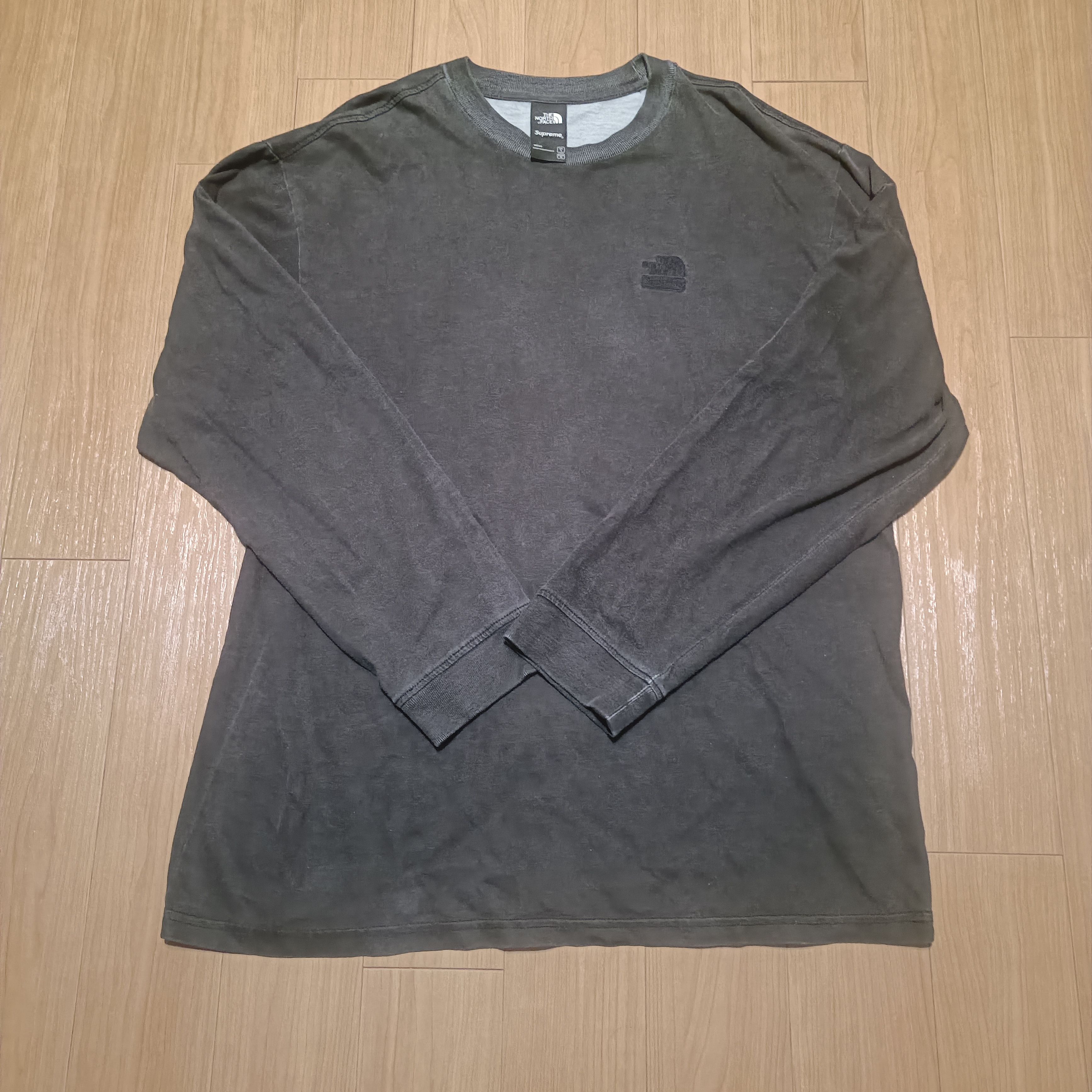 Supreme x The North Face Pigment Printed L/S Top "Black"