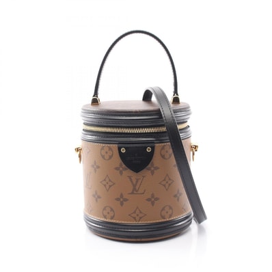 ルイ・ヴィトン LOUIS VUITTON カンヌ モノグラムリバース 2WAY ハンドバッグ バッグ PVCコーティングキャンバス レザー モノグラム・リバース レディース ブラウン系 / ブラック系 M43986 【中古】