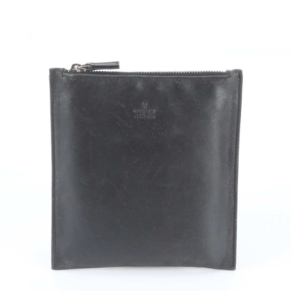 ■美品 グッチ037 1312 ポーチ レザー