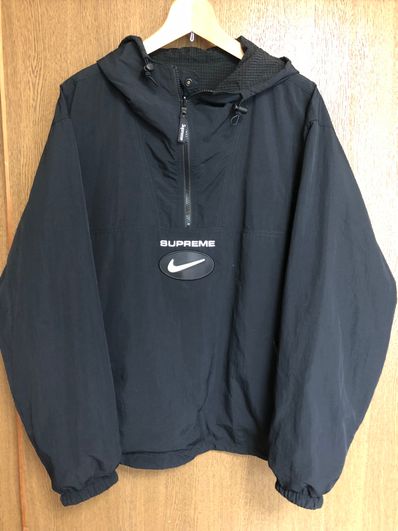 Supreme / Nike Jewel Reversible Ripstop Anorak "Black"