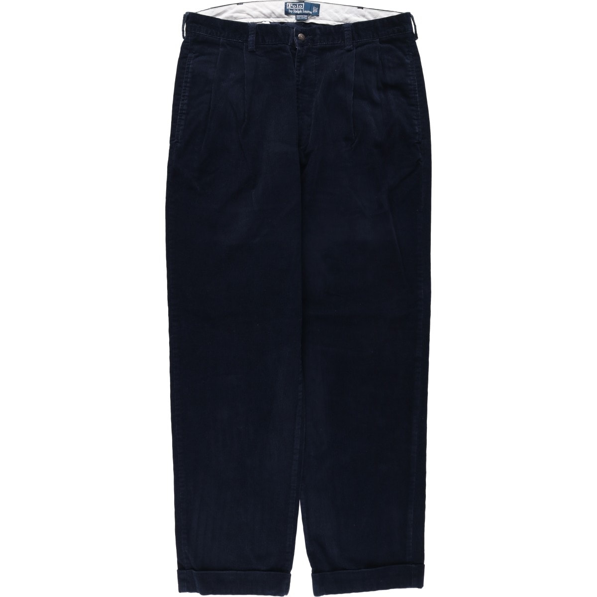 古着 ラルフローレン Ralph Lauren POLO by Ralph Lauren HAMOND PANT ツータック コーデュロイパンツ メンズw35相当/eaa663690