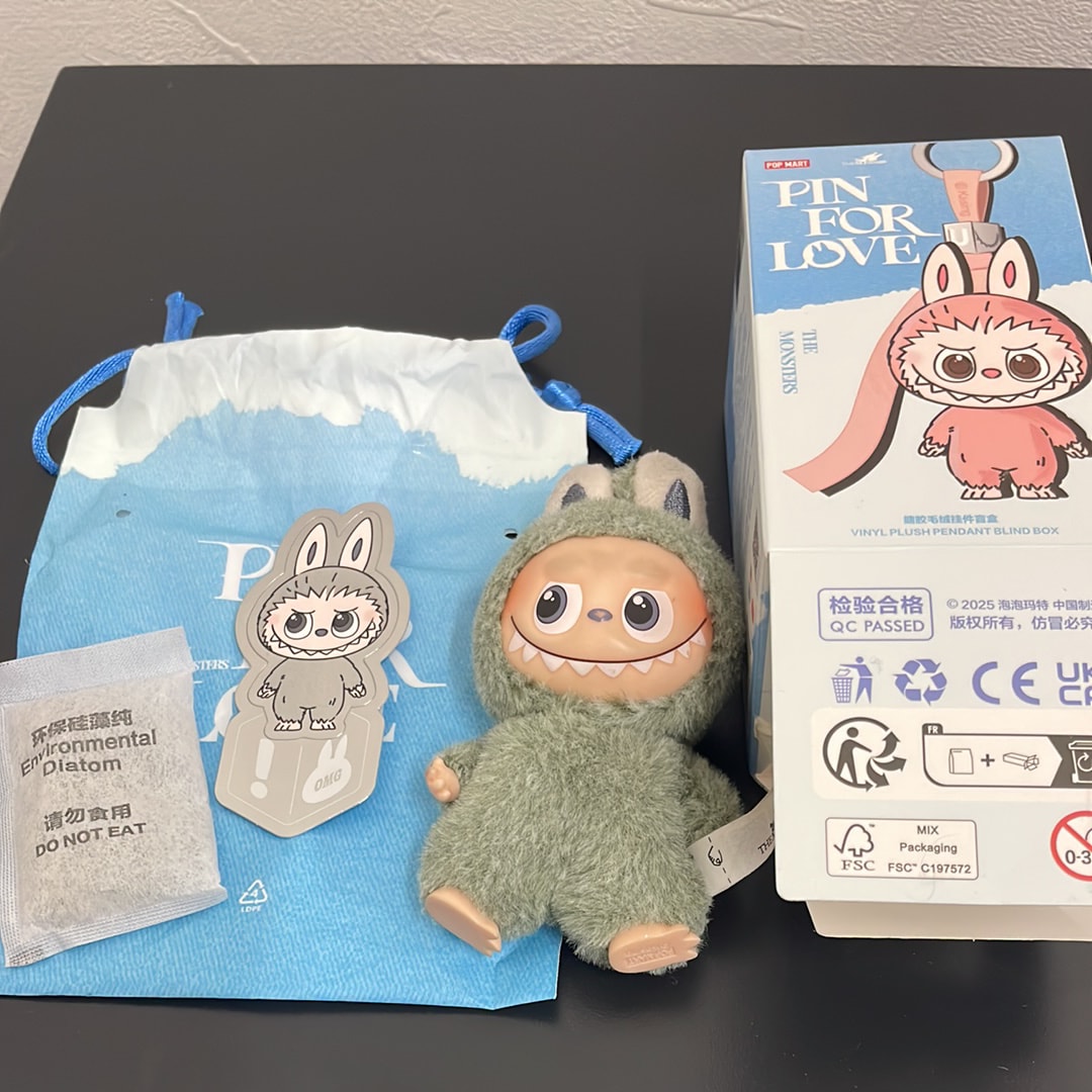 ポップマート ザ モンスターズ (ラブブ) ピン フォー ラブ シリーズ