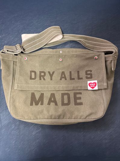 HUMAN MADE Mail Bag "Olive Drab"