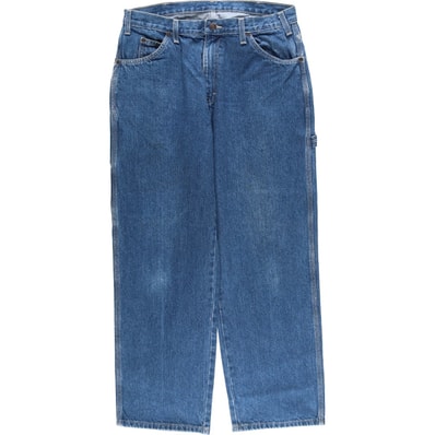 古着 ディッキーズ Dickies デニムペインターパンツ メンズw34相当/eaa480622