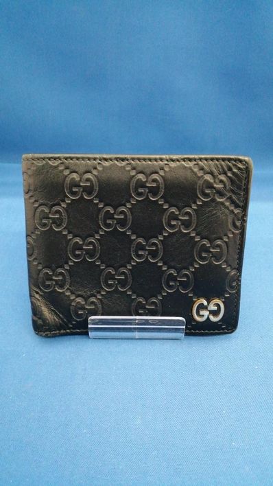 GUCCI Signature Coin Wallet "Black"