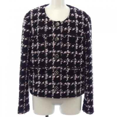 シャネル CHANEL LOOK12 P80405V72615 25B ノーカラージャケット