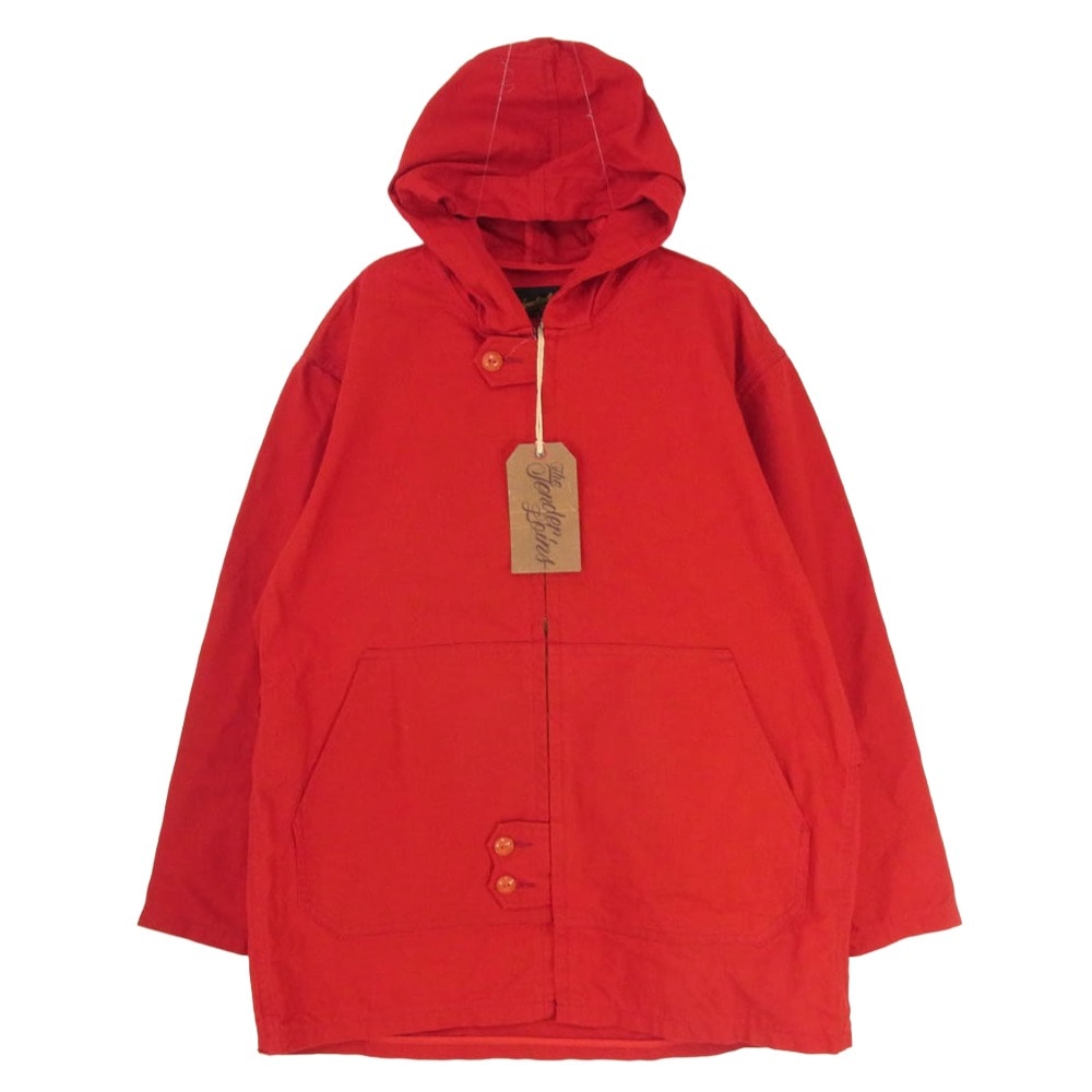 TENDERLOIN テンダーロイン ジャケット T-FIELD COAT コットンダック生地 フィールド フーデッド コート レッド系 M【中古】