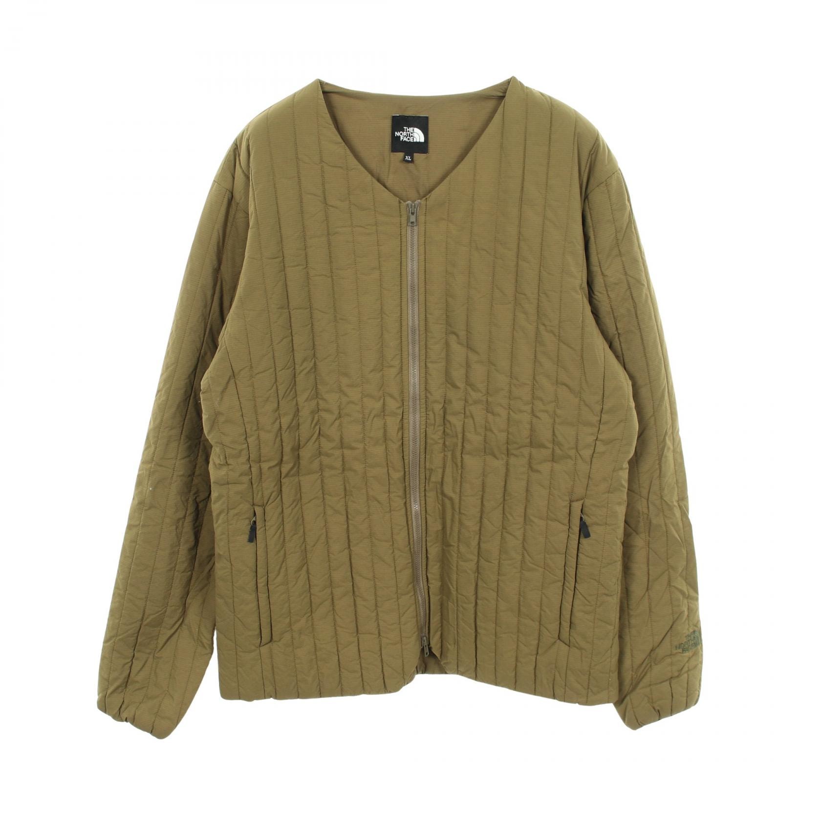 ザ・ノースフェイス THE NORTH FACE TRANSIT CARDIGAN 衣料品 アウター ナイロン レディース カーキ系 【中古】