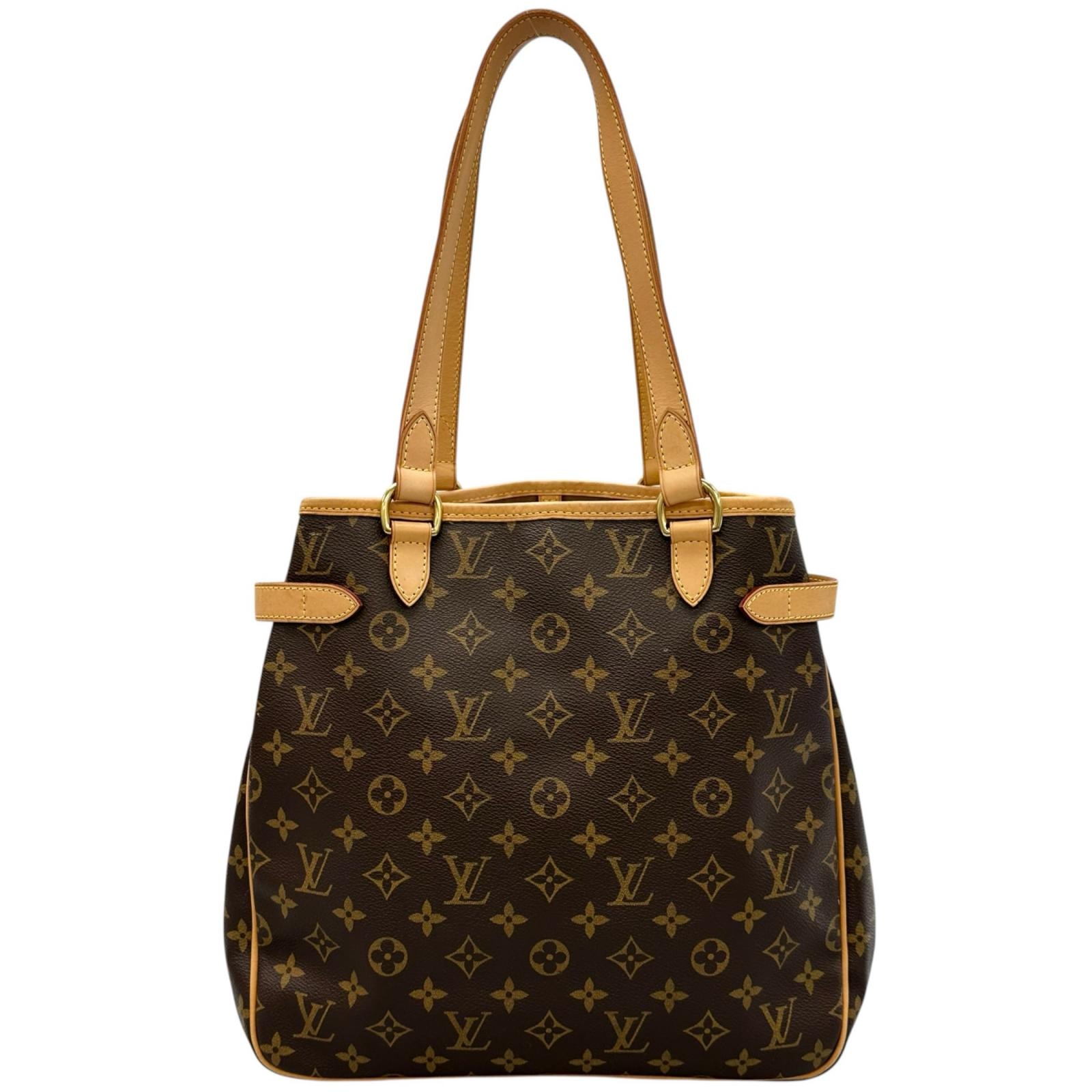 美品 LOUIS VUITTON ルイ・ヴィトン バティニョール M51153 ハンドバッグ モノグラムキャンバス ブラウン レディース【中古】