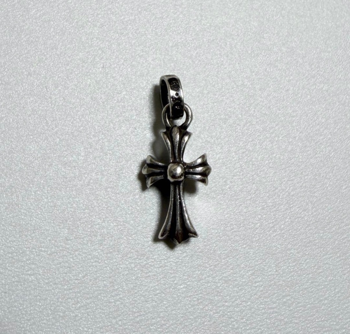 Chrome Hearts CH Cross Baby Fat Charm "Silver"
