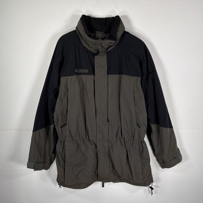 古着 90's~00's/90年代~00年代 コロンビア Columbia マウンテンジャケット Sports Wear Company フード L ブラック メンズ