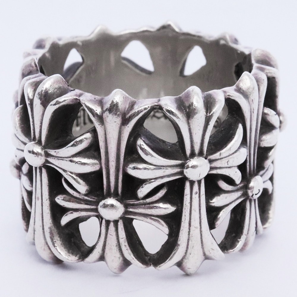 Chrome Hearts Cemetery Cross Ring "Silver"