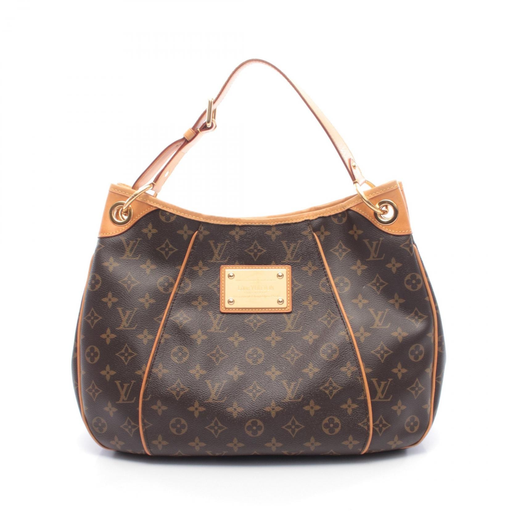 ルイ・ヴィトン LOUIS VUITTON ガリエラPM ショルダーバッグ バッグ PVCコーティングキャンバス レザー モノグラム レディース ブラウン系 M56382 【中古】