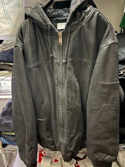 Supreme x MM6 Maison Margiela Foil Hooded Work Jacket "Black"