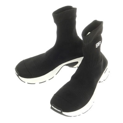【中古】【未使用】バレンシアガ BALENCIAGA スピード 3.0 ソックス スニーカー ブラック【サイズ41】【メンズ】