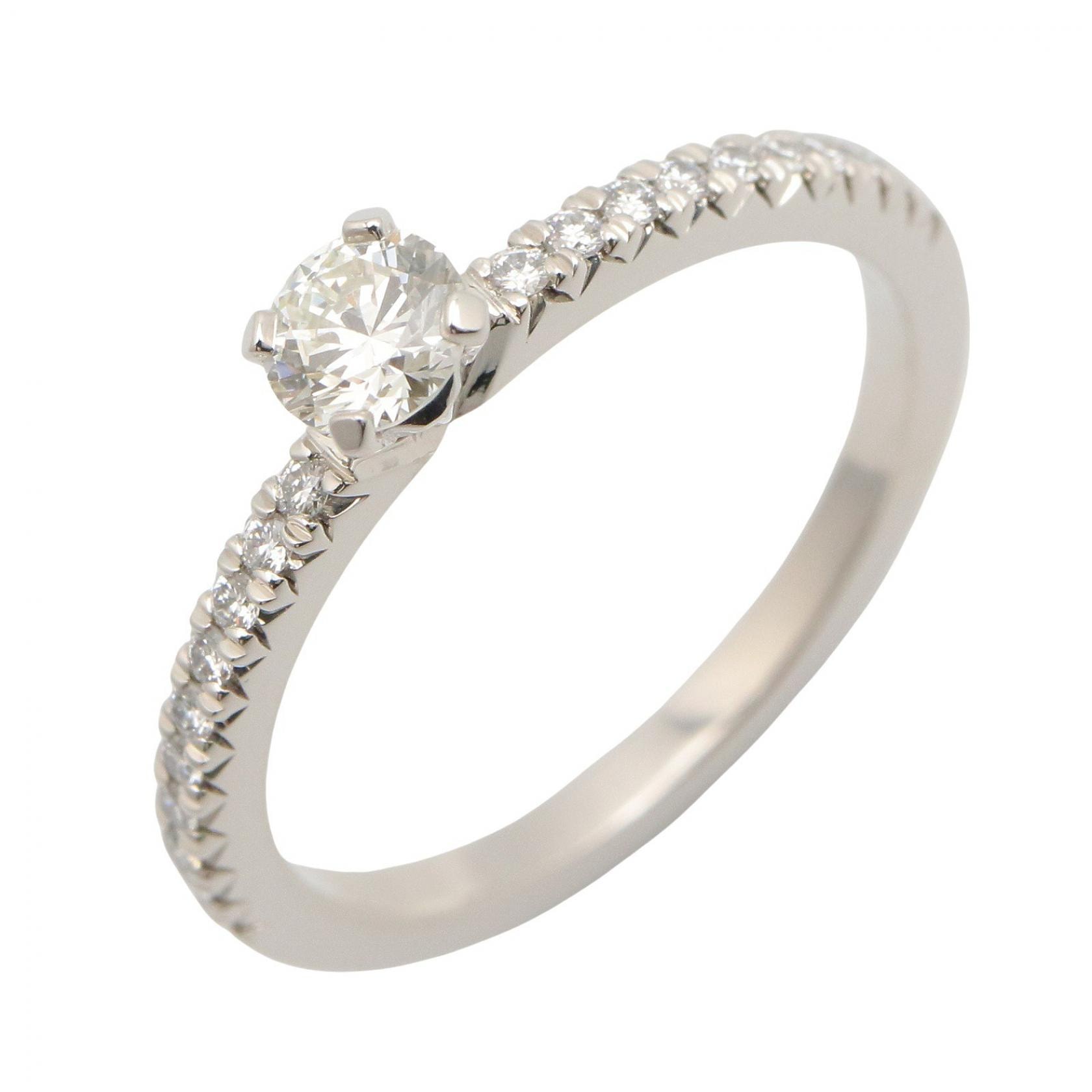 ティファニー TIFFANY&CO ダイヤ リング リング・指輪 ジュエリー Pt950プラチナ ダイヤモンド レディース クリア系 / シルバー系 【中古】