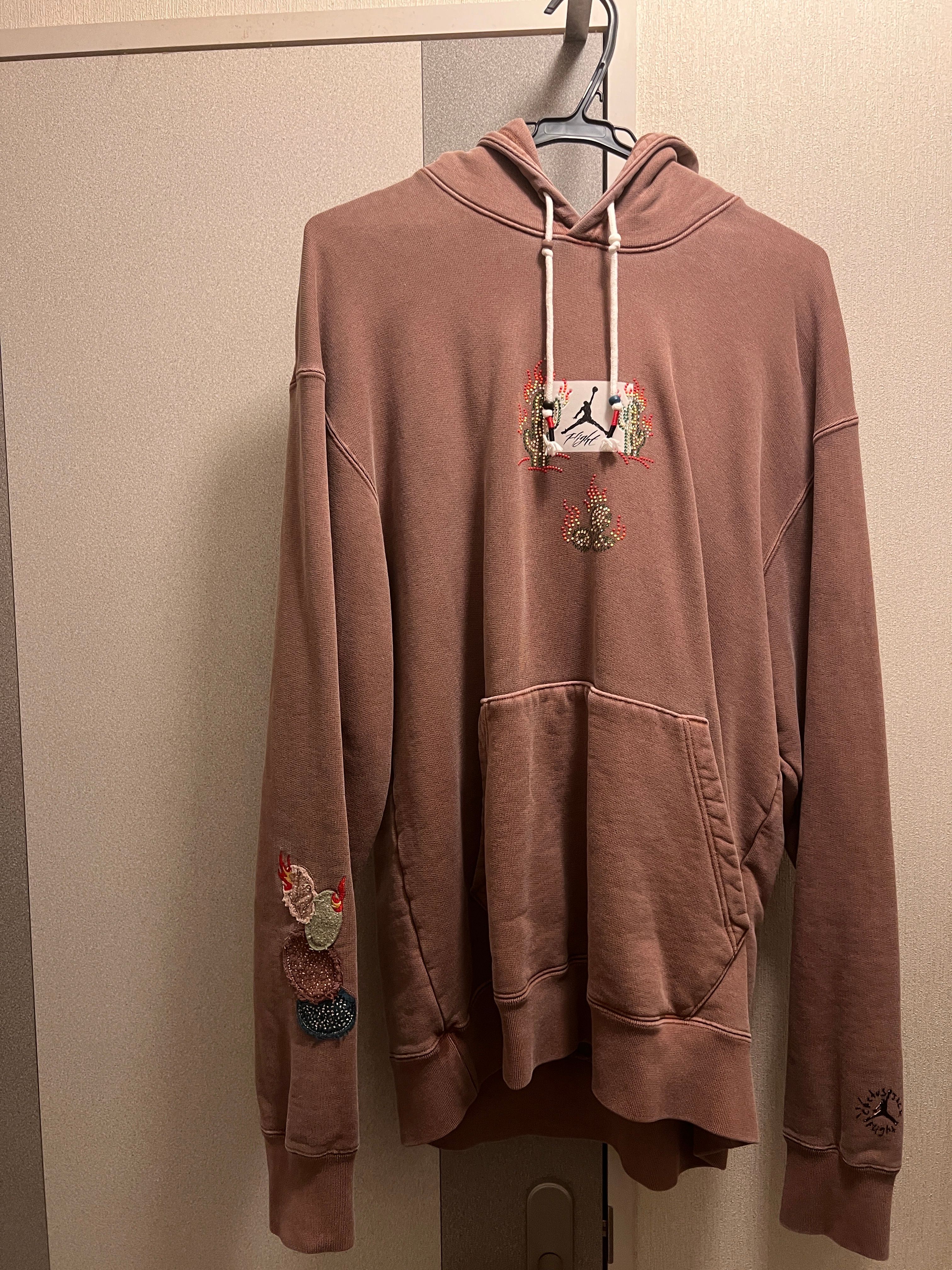 Travis Scott x Air Jordan Brand M J TS Hoodie "Archaeo Brown"