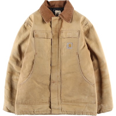 古着 カーハート Carhartt トラディショナルコート 中綿入り ダックワークジャケット メンズL相当/eaa616869