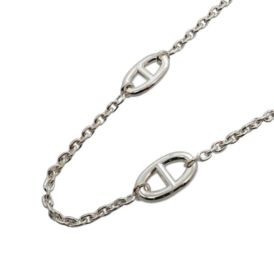 【6jib0307】エルメス ネックレス シェーヌダンクル ファランドール シルバー925【中古】メンズ レディース ユニセックス