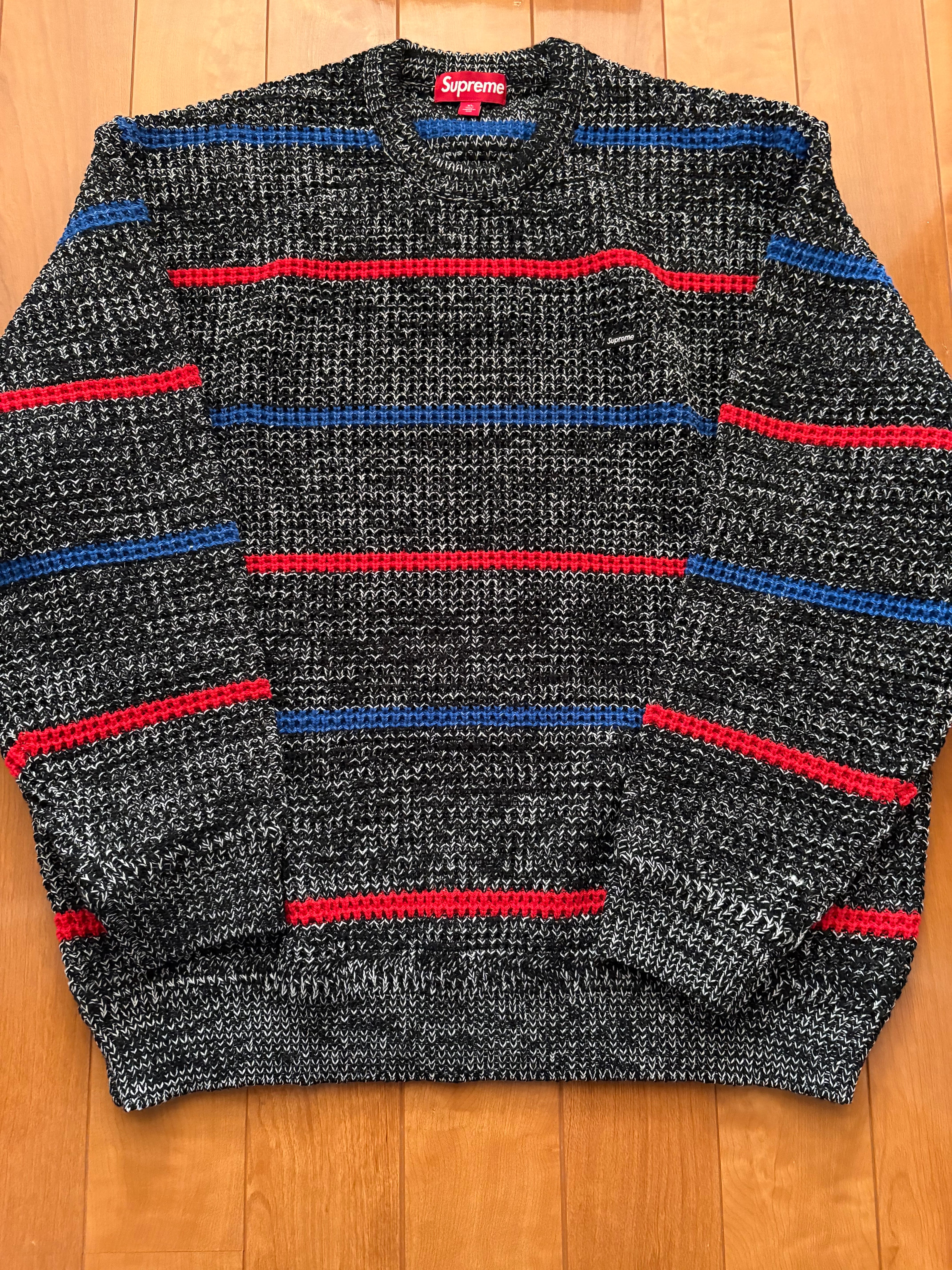 Supreme Waffle Small Box Sweater 