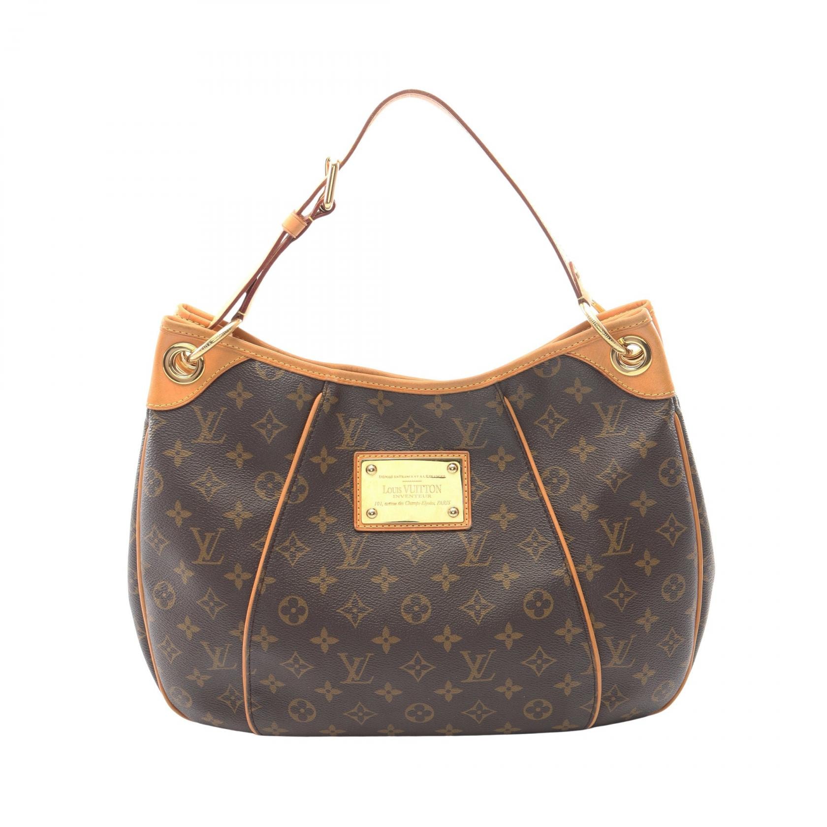 ルイ・ヴィトン LOUIS VUITTON ガリエラPM ショルダーバッグ バッグ PVCコーティングキャンバス レザー モノグラム レディース ブラウン系 M56382 【中古】
